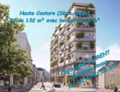  Haute Couture T4 de 132 m avec terrasse de 15 m